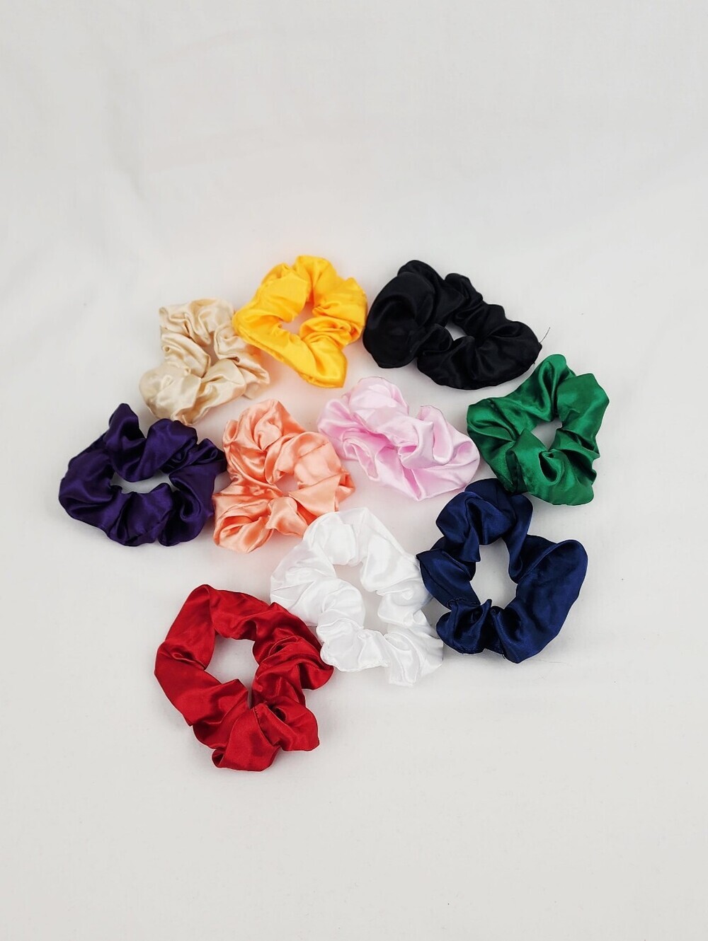 Satin Scrunchie Bundle 10 Pieces